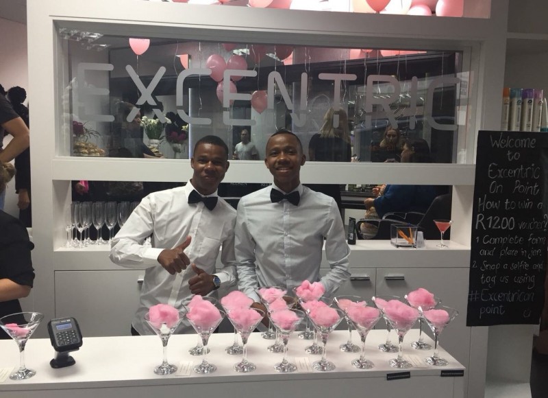 Our awesome bartenders ready to serve you even more awesome cocktails